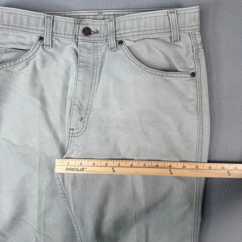 Vintage Levi's 43415-4556 Straight Leg Action Jeans 34x30 Brown Tab